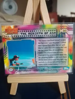 Topps The Rebirth Of Ash 38 Mewtwo Strikes Back Pokemon Card Trading Card - Image 2