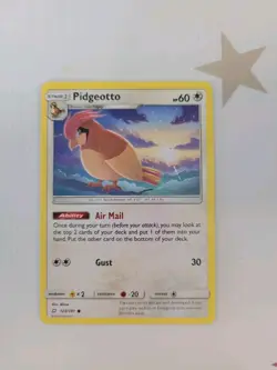 Pokemon Card Sun & Moon Team Up TCG Card Pidgeotto 123/181 - Image 1