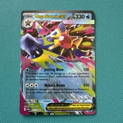 Mega Starmie Ex 21/88 Perfect Order Holo Card - NM - Pokemon TCG - Image 1