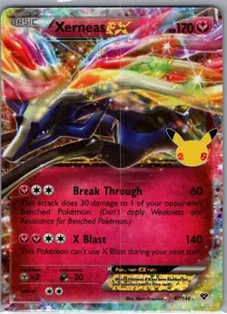 Xerneas EX 97/146 Celebrations: Classic Collection - Pokemon Card - NM - Image 1