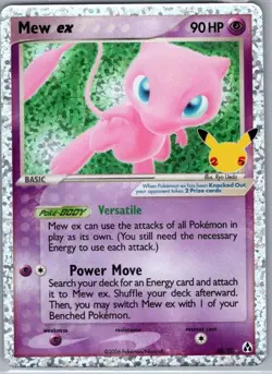 Mew ex 88/92 Celebrations: Classic Collection - Pokemon Card - NM - Image 1