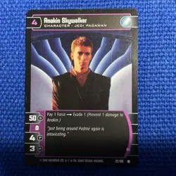 STAR WARS 2002/03/05 WOTC Trading Card Game 17 Card Lot. NO Duplicates - Image 5