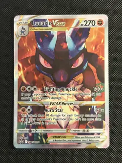 Lucario VSTAR SWSH291 SWSH: Sword & Shield Promo Cards Holo - Image 1