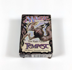 MAGIC MTG Tempest Rath Cycle THE SLIVERS Preconstructed Deck Used 100% COMPLETE - Image 1