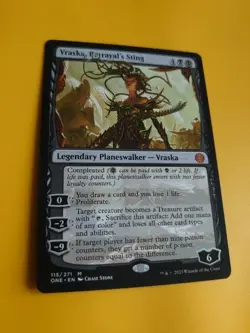 Vraska, Betrayal's Sting. Mythic. 115 MTG Card. ONE. Planeswalker - Image 4