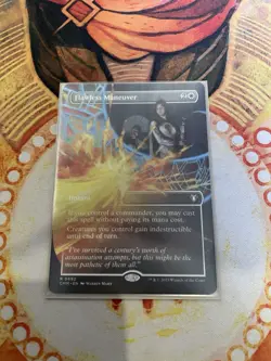 Flawless Maneuver Commander Master Showcase Borderless NM MTG Frame Break - Image 1