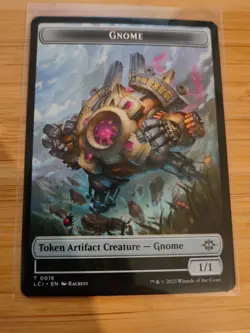MTG Gnome Token 0016 Lost Caverns of Ixalan M/NM Free UK P&P - Image 1