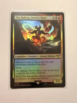 The Balrog, Durin's Bane (FOIL) ✅The Lord of the Rings ✅ Magic (mtg) - Image 1
