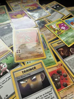 First Edition Vintage Pokemon Cards Rocket Fossil Jungle 34 Cards WOTC Job Lot - Image 5