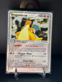 Pokemon DRAGONITE EX 90 HOLO - Ultra Rare Holo foil E-Reader Vintage 90/97 - Image 2