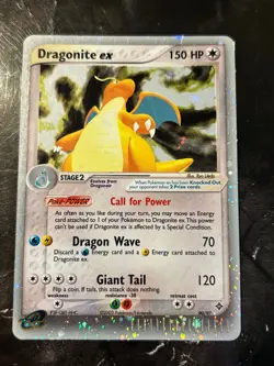 Pokemon DRAGONITE EX 90 HOLO - Ultra Rare Holo foil E-Reader Vintage 90/97 - Image 5