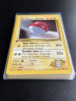 First Edition Vintage Pokemon Cards Gym Set Bulk 18 Cards WOTC Job Lot - Image 1
