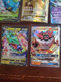 Pokemon 11 Card Lot, All Heavily Played With Damage, Many Rare Ones For Binders - Image 5