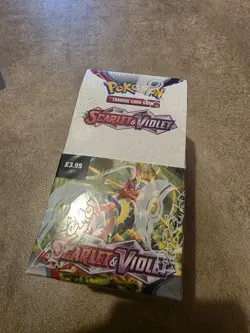 Pokemon TCG Scarlet & Violet Base Set Half Booster Box New Sealed - Image 1