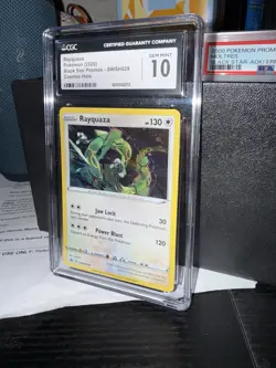 Pokemon Rayquaza SWSH029 Black Star Promo Pixel Cosmos Holo English CGC 10 - Image 2