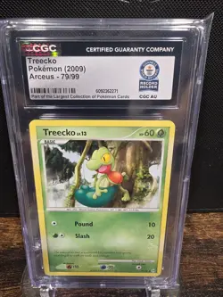 CGC Guinness WR 1/1 Pokemon Slab - 2009 Treecko Arceus #79 - Image 1