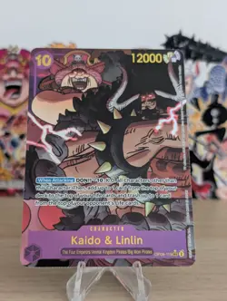 Kaido and Linlin OP08-119 - Alt Art SEC - One Piece NM/M English - Image 1