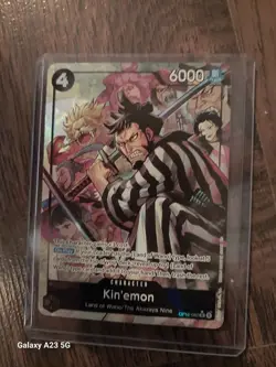 One Piece TCG - Kin’emon Alternate Art (OP16-082) SR Foil - The Time Of Battle - Image 2