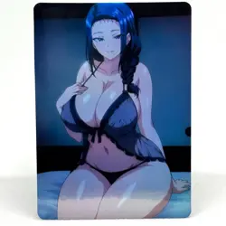 Saimin Seishidou Tsubaki Miyajima Goddess Anime Waifu ACG Foil Card - Image 1