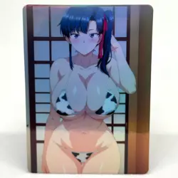 Saimin Seishidou Sakura Miyajima Goddess Anime Waifu ACG Foil Card - Image 1