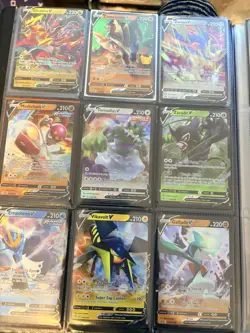 Pokemon 250+ Card Binder Ex, Holos,reverse Holos+ Random Set Booster(see Descr) - Image 2