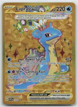 Pokemon - Lapras ex - 164 Promo Holo - SV: Scarlet & Violet Promo Cards - NM - Image 1