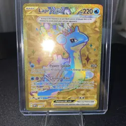 Pokemon Lapras ex - Promo SV: Scarlet & Violet Promo Cards 164 NM - Image 3
