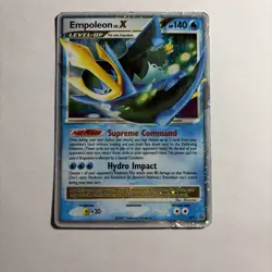 Pokemon Empoleon LV.X DP11 Diamond and Pearl Promo - HP/D - Image 1