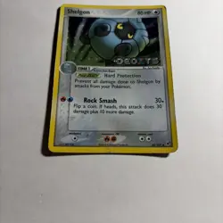 Pokemon TCG Shelgon Deoxys 45/107 Reverse Holo Stamped Card - HP/D - Image 4