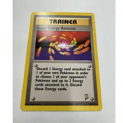 Wizards of the Coast Super Energy Removal 108/130 Base Set 2 Unlimited Rare - Image 1
