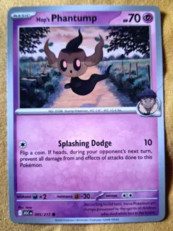Pokemon Cards: Hop's Phantump | 95/217 | Common | Regular | ME: Ascended Heroes - Image 1
