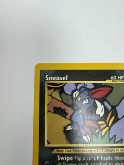 Pokemon Sneasel 24/64 Neo Genesis Unlimited Regular 60 HP English - Image 2
