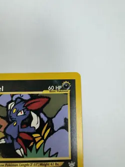 Pokemon Sneasel 24/64 Neo Genesis Unlimited Regular 60 HP English - Image 5