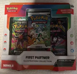 Pokemon TCG First Partner Illustration Collection Series 2 Promo Box - Image 1