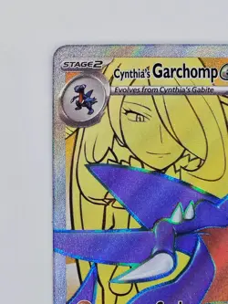 Cynthia's Garchomp ex 215/182 Pokemon TCG Destined Rivals Ultra Rare Holo NM - Image 3