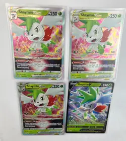pokemon TCG Shaymin V Vstar 4 Card lot 14/172 13/172 Holo - Image 5