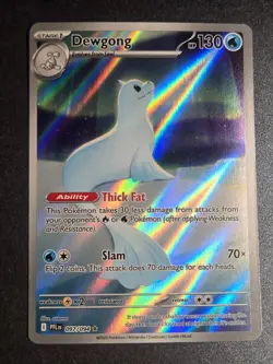 Dewgong 097/094 NM Phantasmal Flames Illustration Rare Pokemon - Image 1