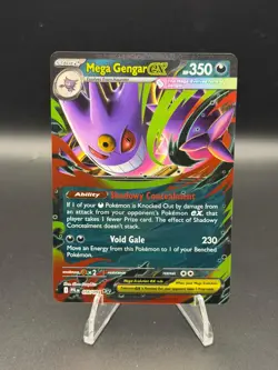 Mega Gengar ex 056/094 Double Rare Phantasmal Flames Pokemon Near Mint - Image 1