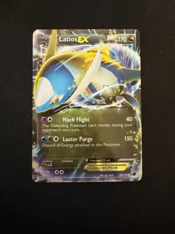 Latios EX 86/116 Black & White Plasma Freeze Pokemon TCG - LP - Image 1
