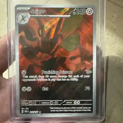 Pokemon TCG Scizor Sv03: Obsidian Flames 205/197 Holo Illustration Rare - Image 1