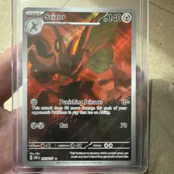 Pokemon TCG Scizor Sv03: Obsidian Flames 205/197 Holo Illustration Rare - Image 2