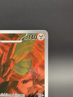 Scizor Pokemon TCG Sv03: Obsidian Flames Holo Illustration Rare Card 205/197 NM - Image 3