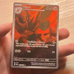 The Pokemon Company Scizor 205/197 Illustration Rare Holo SV03 Obsidian Flames … - Image 1