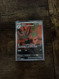 Pokemon TCG Scizor Sv03: Obsidian Flames 205/197 Holo Illustration Rare - Image 1