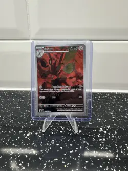 Pokemon TCG Scizor Sv03: Obsidian Flames 205/197 Holo Illustration Rare - Image 1