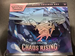 Pokemon TCG Mega Evolution Chaos Rising Elite Trainer Box Sealed - Image 1