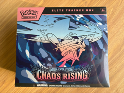 Pokemon TCG Mega Evolution Chaos Rising Elite Trainer Box Factory Sealed - Image 1