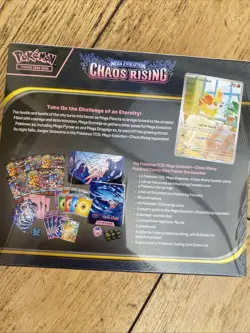 Pokemon TCG Mega Evolution Chaos Rising Pokemon Center Elite Trainer Box Sealed - Image 2