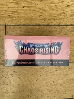 Pokemon TCG Mega Evolution Chaos Rising Pokemon Center Elite Trainer Box Sealed - Image 3