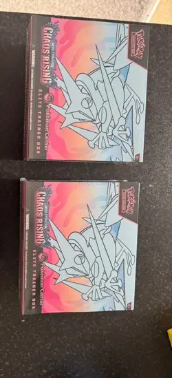 11x Pokemon TCG Mega Evolution Chaos Rising Elite Trainer Box Pokemon Center - Image 1